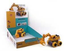 Friction Construction Truck W/L(8in1) toys