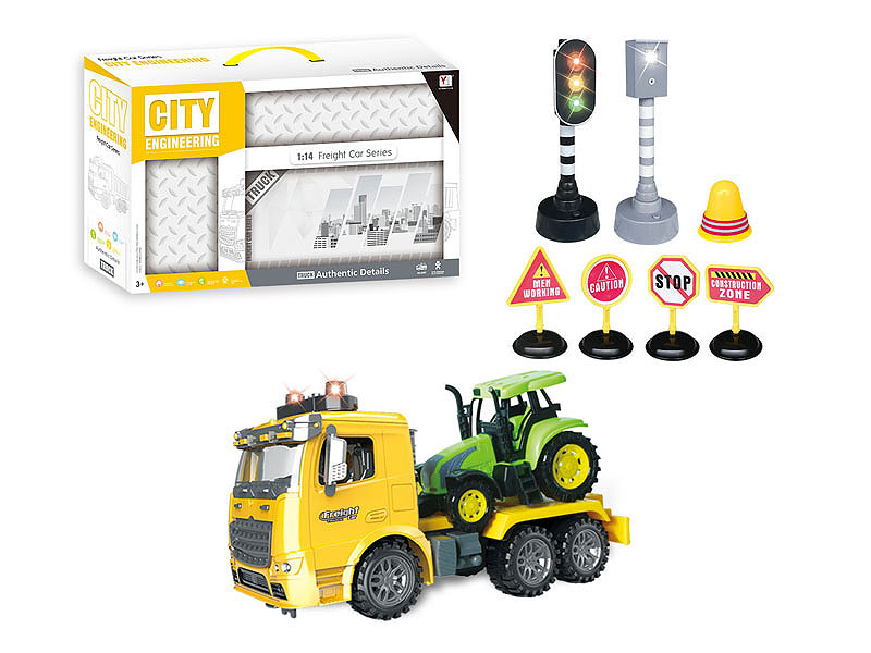 Friction Construction Truck Set W/L_M toys