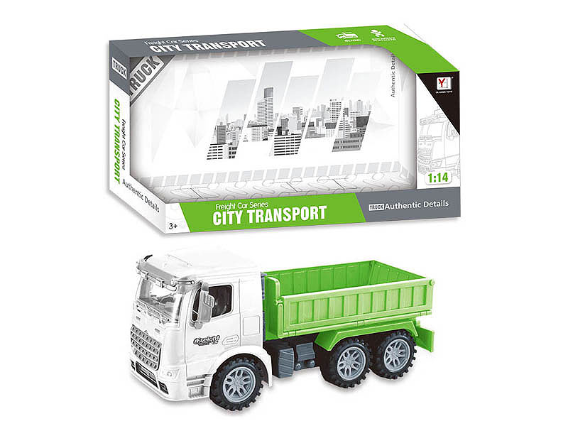 1:14 Friction Sanitation Truck toys