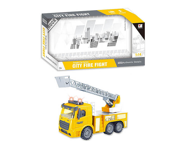 1:14 Friction Construction Truck W/L_M toys