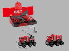 Die Cast Fire Engine Friction(6in1)