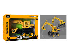 Friction  Construction Truck Set(2S)