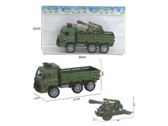 Friction Truck Tow Cannon toys