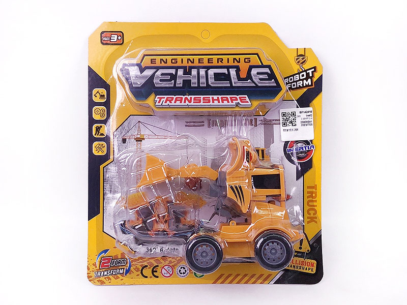 Friction Transforms Construction Truck toys