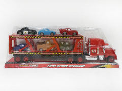 Friction Double Deck Trailer toys