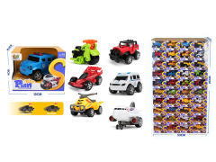 Friction Police Car(4C) toys