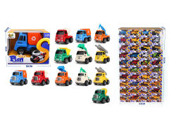 Friction Construction Truck(6C) toys