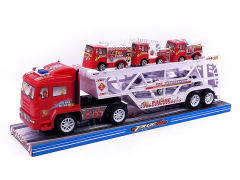 Friction Double Deck Trailer toys