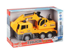 1:16 Friction Construction Truck W/L_S toys