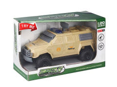 1:20 Friction Military Car W/L_S