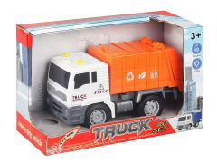 1:20 Friction Sanitation Truck W/L_S toys