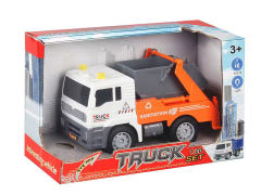 1:20 Friction Sanitation Truck W/L_S toys