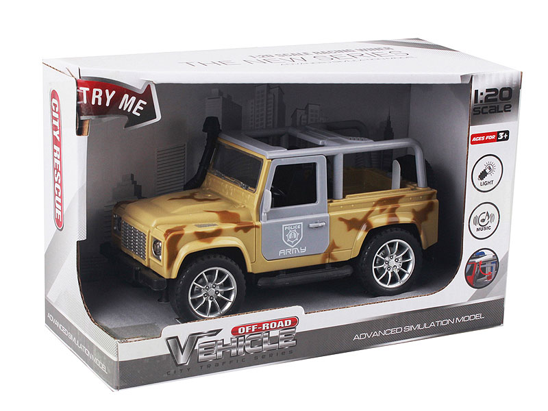 1:20 Friction Cross-country Car W/L_M toys
