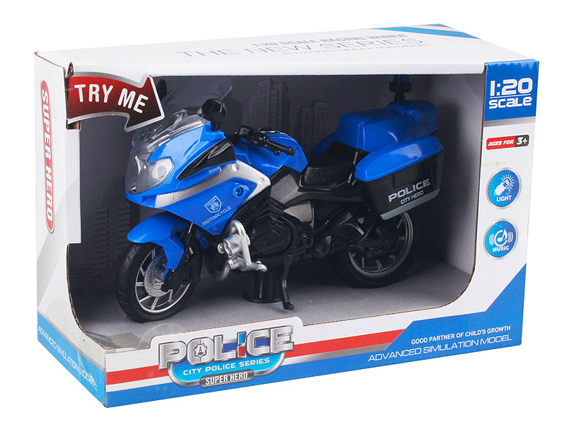 1:20 Friction Motorcycle W/L_M toys