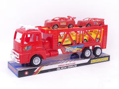 Friction Double Deck Trailer(2C) toys