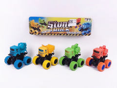 Friction Stunt Construction Truck(4in1)