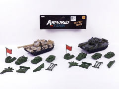 Friction Tank Set(2C) toys