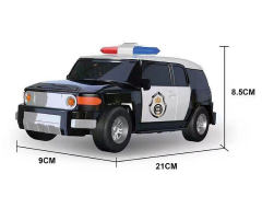 Friction Police Car