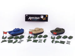 Friction Tank Set(3C) toys