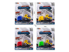 Friction  Car Tow Construction Truck(4C) toys