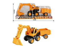 Friction Construction Truck toys