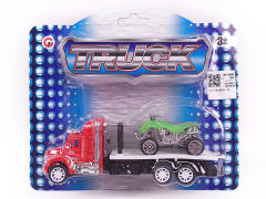 Friction Truck Tow Motorcycle(3C) toys