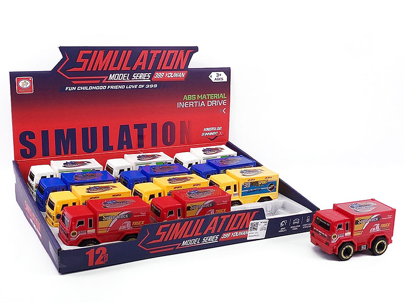 Friction Container Truck(12in1) toys