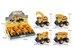 Friction Transforms Construction Truck(8in1) toys