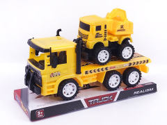 Friction Truck Tow Free Wheel Construction Truck toys