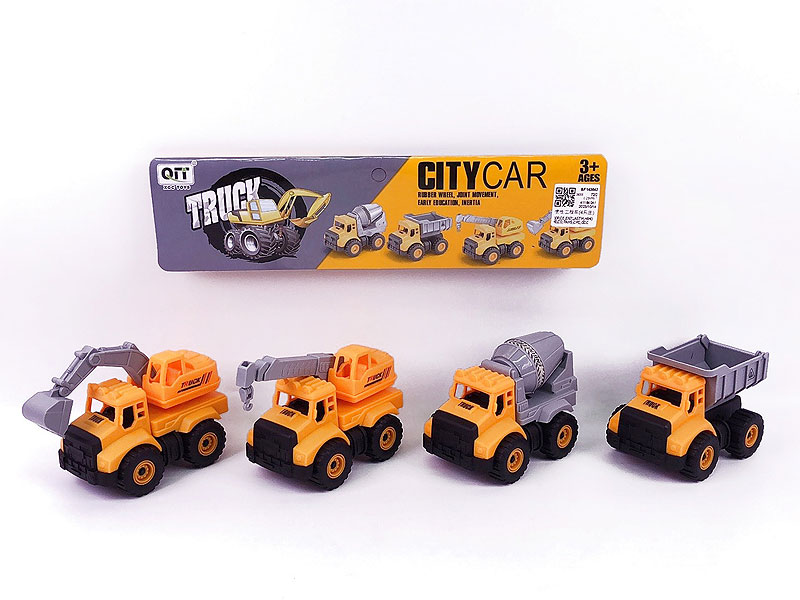 Friction Construction Truck(4in1) toys