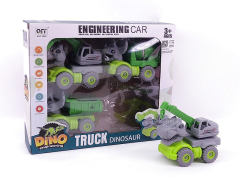 Friction Construction Truck(4in1) toys