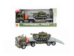 1:16 Friction Military Truck W/L_S toys