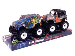 Friction Cross-country Car(2in1) toys