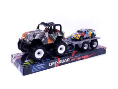 Friction Truck Tow Die Cast Car Pull Back toys