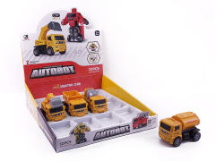 Friction Transforms Construction Truck(12in1) toys