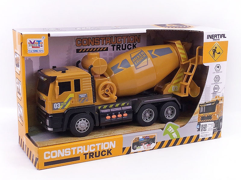 1:14 Friction Construction Truck W/L_M toys