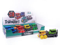 Friction Tow Truck W/L(6in1) toys