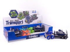 Friction Tow Truck W/L(6in1) toys