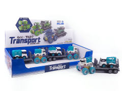 Friction Tow Truck W/L(6in1) toys