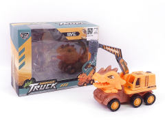 Friction Construction Truck(3S) toys