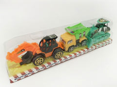 Friction Construction Truck & Pull Back Construction Truck(3in1)