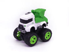 Friction Sanitation Truck(4S) toys