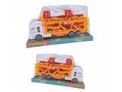 Friction Double Deck Trailer(2C) toys