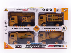 Friction Construction Truck(4in1) toys