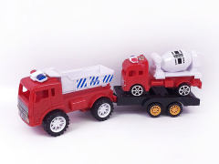 Friction Truck Tow Pull Back Construction Truck toys