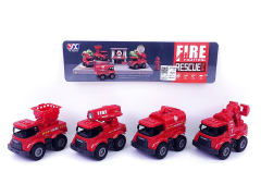 Friction Fire Engine(4in1) toys