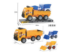 Friction Truck Tow Farmer Car(2S) toys