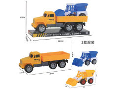 Friction Truck Tow Farmer Car(2S) toys