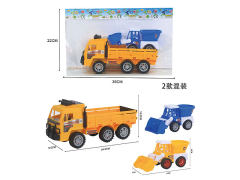 Friction Truck Tow Farmer Car(2S) toys