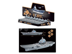 Friction Aircraft Carrier W/L_S(8in1) toys